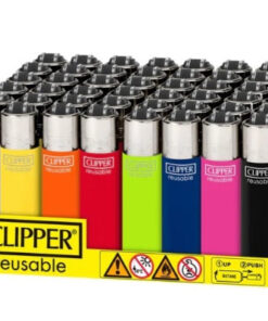 CLIPPER MINI SOLID LIGHTER ASSORTED COLORS