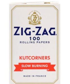 ZIG ZAG WHITE KUTCORNERS SLOW BURNING 1 1/2"