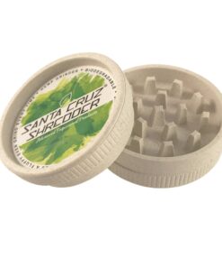 SANTA CRUZ 2-PIECE HEMP GRINDER - ASSORTED