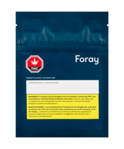FORAY SALTED CARAMEL (H) CHOC - 10MG THC : 10MG CBD X 1