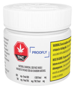 PROOFLY NATURAL CHARCOAL CBD (S) FACE MASK - 100G