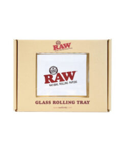 RAW CLEAR GLASS MINI TRAY