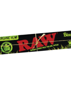 RAW ORGANIC BLACK KING SIZE SLIM ROLLING PAPERS