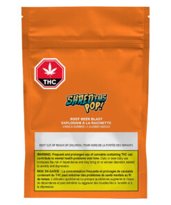 SHREDEMS POP ROOTBEER (IND) CHEW - 2.5MG THC : 2.5MG CBD X4