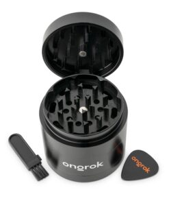 ONGROK 4-PIECE EZ OPEN GRINDER 2.0 - 63MM BLACK