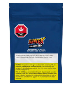 SHRED X RIP STRIP BLUEBERRY BLASTER (IND) HASH - 2G