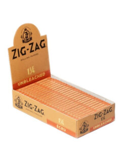 ZIG ZAG UNBLEACHED ULTRA THIN PAPERS BROWN - 1 1/4