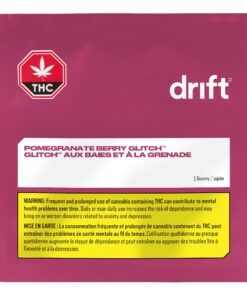 DRIFT GLITCH POMEGRANATE BERRY (S) CHEW - 10MG THC X 1