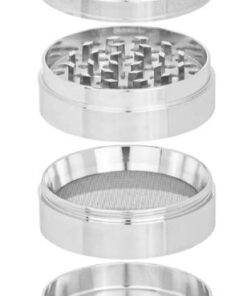 HMP GRINDER LARGE 4PC 63MM - SILVER