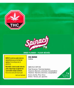 SPINACH OG KUSH (IND) DRIED - 7G