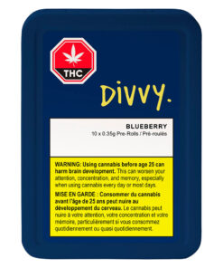 DIVVY BLUEBERRY (IND) PRE-ROLL - 0.35G X 10