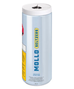 MOLLO LITE BLACKBERRY LEMON SELTZER (H) BEV 10MG THC 355MLX4
