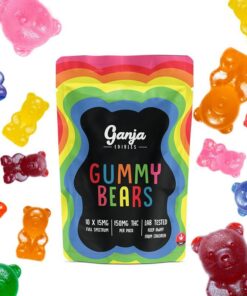 Ganja Edibles – Ganja Bears 150mg THC