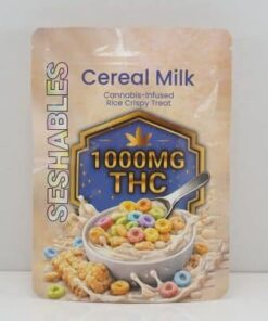 Seshables Rice Crispy – Cereal Milk 1000mg THC