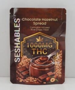Seshables Rice Crispy – Chocolate Hazelnut Spread 1000mg THC