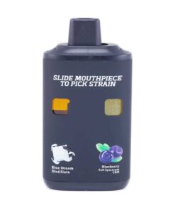 Alternative view of Straight Goods – Dual Chamber Vape – Blue Dream + Blueberry Full Spectrum CBD (3G + 3G)