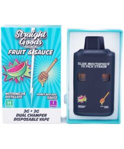 Straight Goods – Dual Chamber Vape – Watermelon + Honey Boo Boo (3G + 3G)