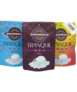 Amazeballs Edibles – Tranquil Gummies – 560mg THC