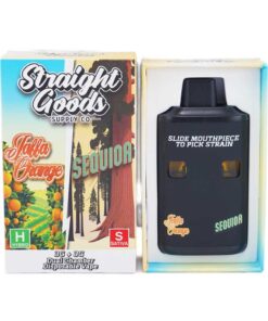 Straight Goods – Dual Chamber Vape – Jaffa Orange + Sequioa (3G + 3G)
