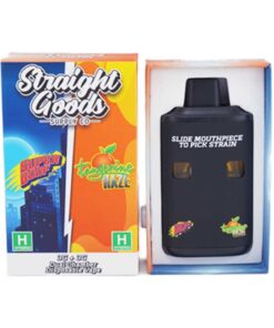 Straight Goods – Dual Chamber Vape – Super Boof + Tangerine Haze (3G + 3G)