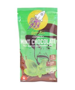 Higher Fire Extracts – Rick Simpson Chocolate Bar – Mint 500mg THC