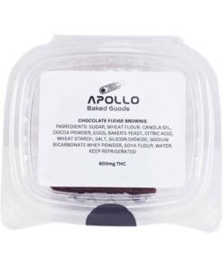 Apollo Baked Goods – Chocolate Fudge Brownie – 600mg THC