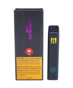 Alternative view of So High Extracts Premium Vape 2ML THC – Berry Gelato (Indica)