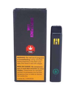 Alternative view of So High Extracts Premium Vape 2ML THC – Purple Punch (Indica)