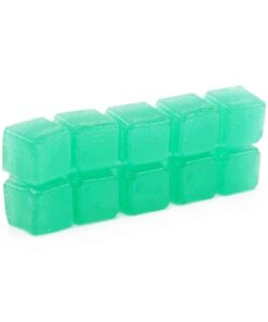 Alternative view of One Life Edibles – Blue Raspberry Gummy – 300mg THC (Indica)