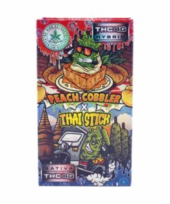 Alternative view of So High Extracts – Dual Chamber Pen – Peach Cobbler + Thai Stick (4 Grams + 4 Grams)