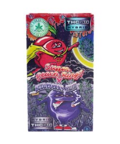 Alternative view of So High Extracts – Dual Chamber Pen – Super Peach Rings + Blueberry Yum (4 Grams + 4 Grams)