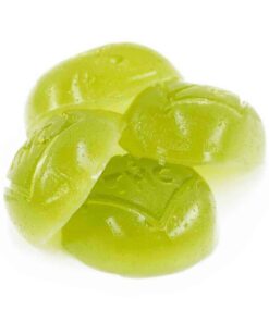 Alternative view of Sky High Edibles – Green Apple Gummy 600mg THC