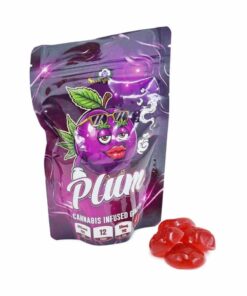 Sky High Edibles – Plum Gummy 600mg THC