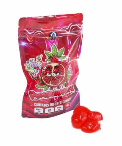 Sky High Edibles – Pomegranate Gummy 600mg THC