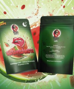 Mama Anne’s Edibles – Watermelon Gummy – 1500mg CBD + Melatonin (Sleep Gummy)
