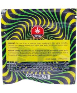 Alternative view of Higher Fire Extracts – Shatter Gummy Cubes – Green Apple 2500mg THC