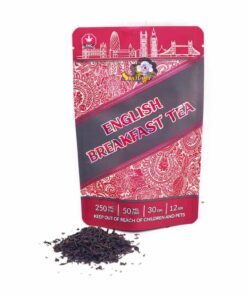 Sky High Tea – English Breakfast Tea – 250mg THC + 50mg CBD