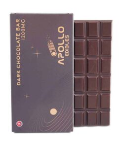 Apollo Edible Chocolates – Hazelnut Milk Chocolate Bar – 1200MG THC