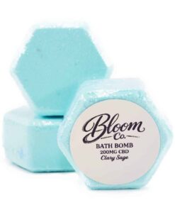 Bloom Co. – Clary Sage Bathbomb – 200MG CBD