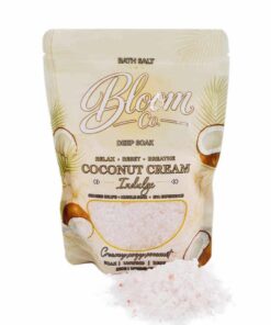 Bloom Co. – Bath Salts – Coconut Cream – 1000MG CBD