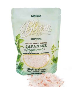 Bloom Co. – Bath Salts – Japanese Peppermint – 1000MG CBD