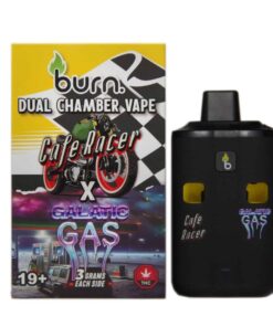 Burn Extracts – Dual Chamber Disposable Vape – Cafe Racer + Galactic Gas (3G +3G)