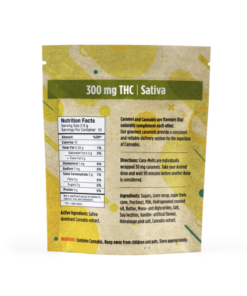 Alternative view of Twisted Extracts Salted Cara-Melts 300mg THC Sativa