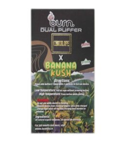 Alternative view of Burn Extracts – Dual 3 Gram Puffer – Chocolope x Banana Kush (3 Grams + 3 Gram)