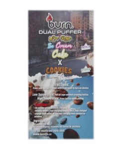 Alternative view of Burn Extracts – Dual Puffer – Live Resin Ice Cream Cake x Cookies and Cream (2 Grams + 2 Gram)