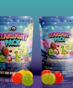 Sky High Edibles – Day and Night Gummies – Starlight Pack (900mg THC : 300mg CBD)